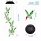 Color-Changing LED Solar Powered Hummingbird Wind Chime Lights Yard Garden Decor